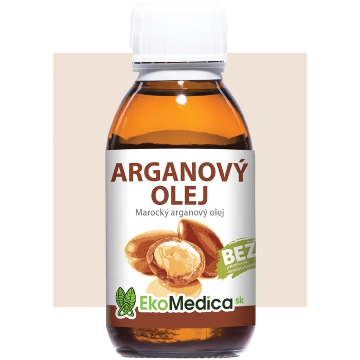 stopercentný prírodný arganový olej EkoMedica SK 100 ml