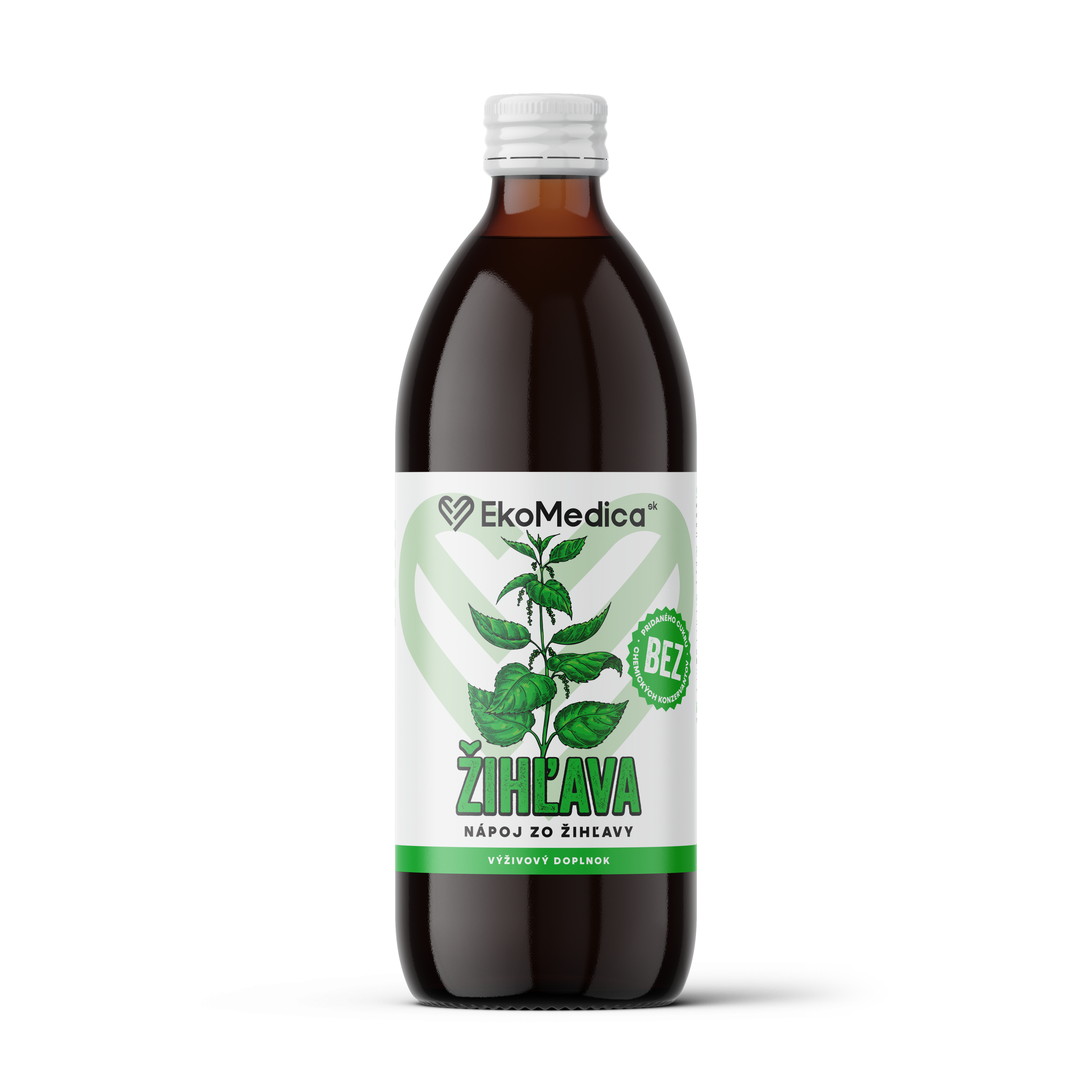 prírodná šťava EkoMedica Žihľava
